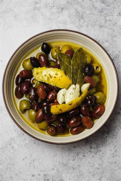 Marinated Olives With Garlic And Rosemary Well Seasoned Studio