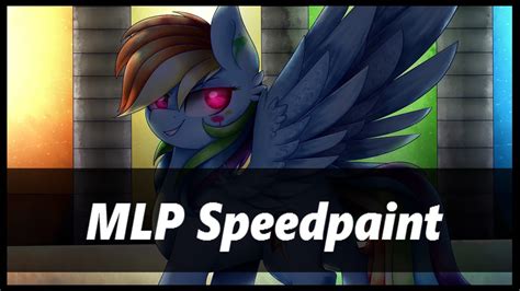 Mlp Speedpaint Rainbow Factory Youtube