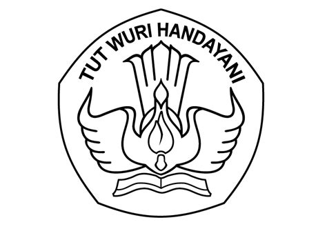 Logo Tut Wuri Hitam Putih Logo Design