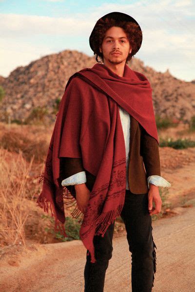 Mexican Outfit Mens Poncho Mexican Fashion