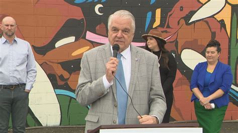sisolak community leaders call for climate action at earth day rally