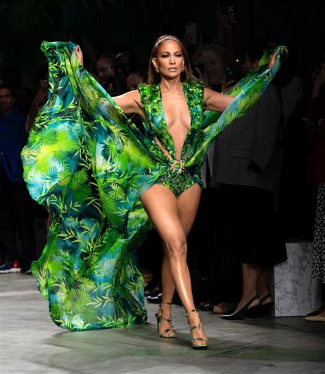 Jennifer lopez's super bowl outfits were all designed by versace. Jennifer Lopez Shut Down Versace 2020 Spring Show And The ...