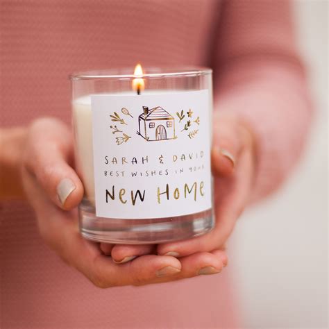 New Home Personalised Candle T By Little Cherub Design In 2022