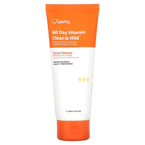 Jumiso All Day Vitamin Clean And Mild Facial Cleanser 507 Fl Oz 150 Ml