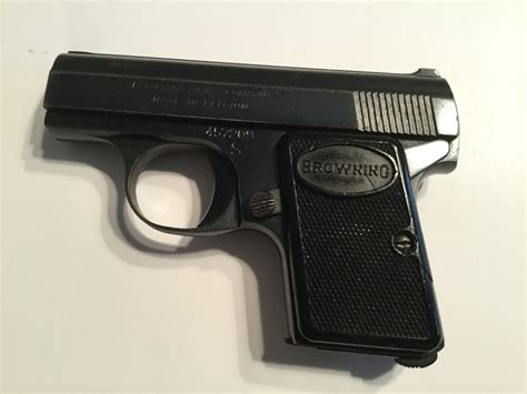 Browning Arms Company Model In Baby Semi Auto Pistol Calibre Acp