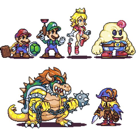 Super Mario Rpg Characters By Omegachaino On Deviantart