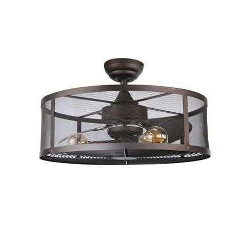 Ceiling fans can be that functional (and even fabulous) addition to your living space. The Cage - a unique zone ceiling fan with light and remote ...