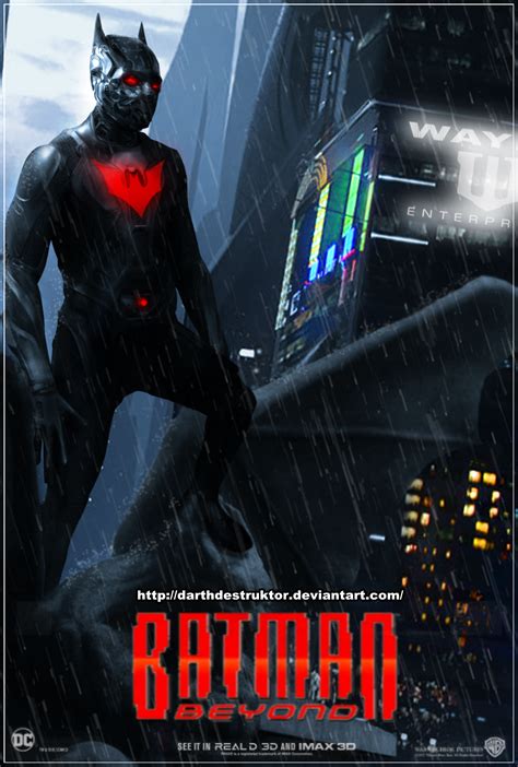 Batman Beyond Movie Fan Made Poster By Darthdestruktor On Deviantart