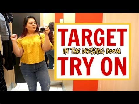 Target In The Dressing Room Try On YouTube