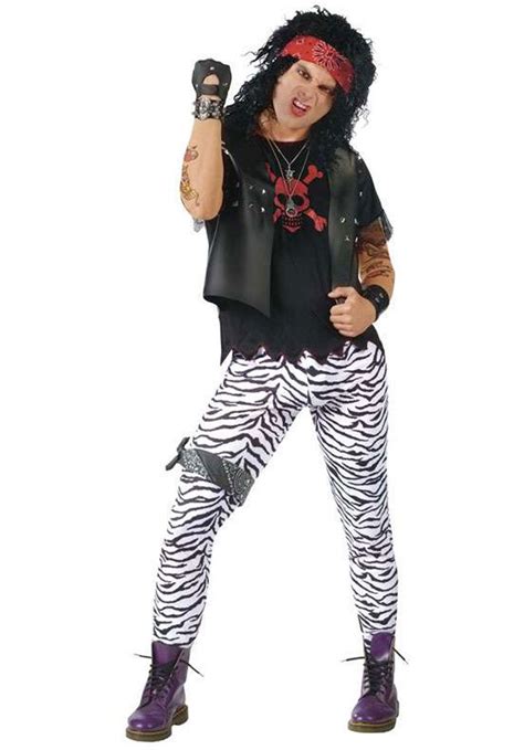 Glam Rock Lycra Trousers Costume Accessories At Escapade Uk S