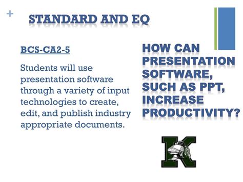 Ppt Standard And Eq Powerpoint Presentation Free Download Id5349178