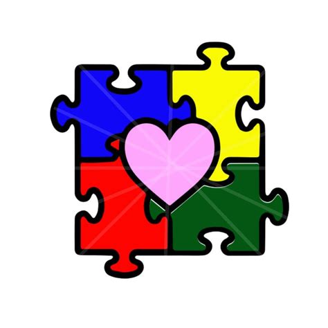 Svg Autism Heart Puzzle Svg Autism Puzzle Piece By Amaysingsvgs