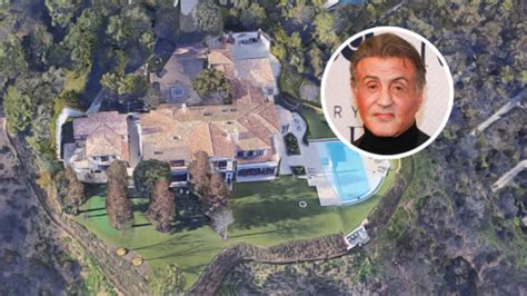 Sylvester Stallones Sprawling Beverly Hills Estate Hits The Market For