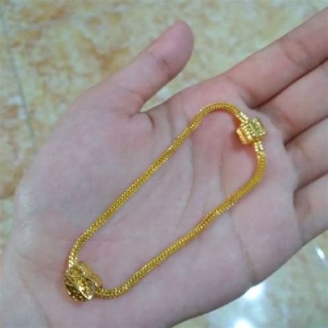 Gelang emas pandora gelang pandora,gelang pandora emas,gelang pandora tali,gelang pandora asli,gelang pandora palsu. Gelang Pandora emas 916 (Gdora) | Shopee Malaysia