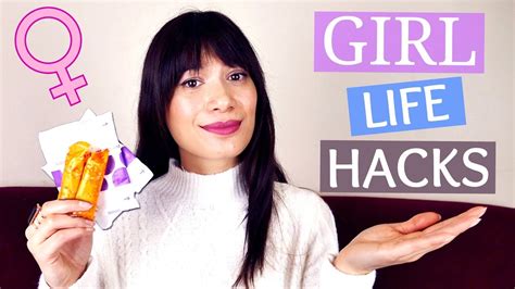 5 life hacks every girl must know youtube