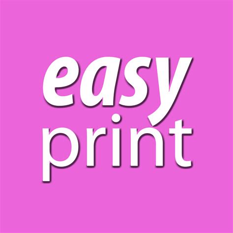 Easy Print Facebook