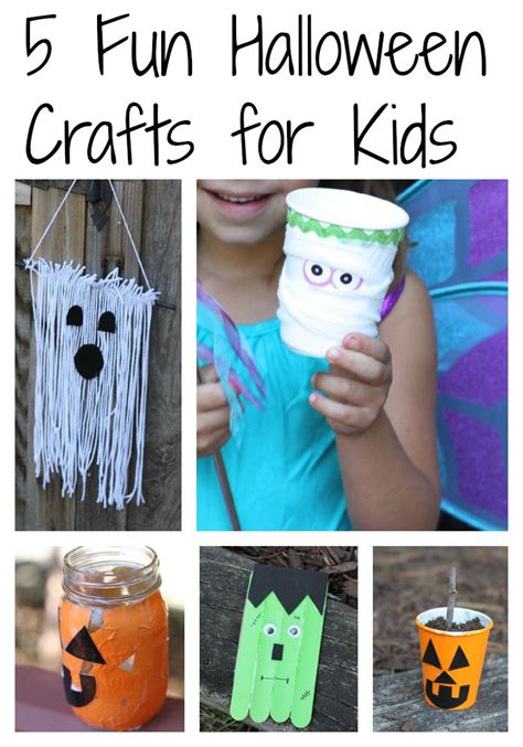 5 Halloween Crafts For Kids Easy Projects To Make With Kids