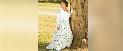 Bride Spends 8 Months And 70 Crocheting Her Own Wedding Gown Abc News