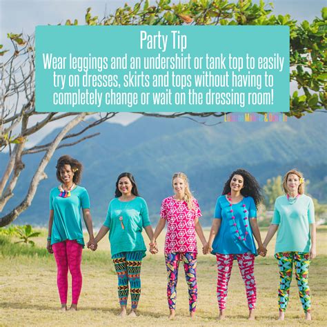 Lularoe Party Pop Up Tip Wear Leggings And Tank Top To The Pop Up