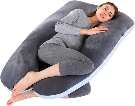 Shanna Pregnancy Pillow Large U Shape Full Body Pillow 100 Cotton