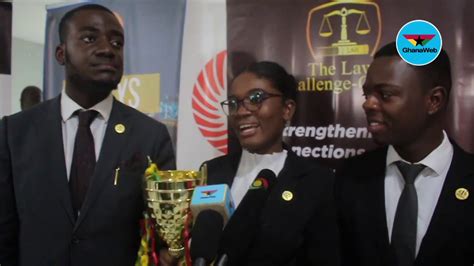 University Of Ghana S Faculty Of Law Wins 2019 Law Challenge Youtube