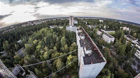 Chernobyl And Pripyat Aerial Photography Backiee
