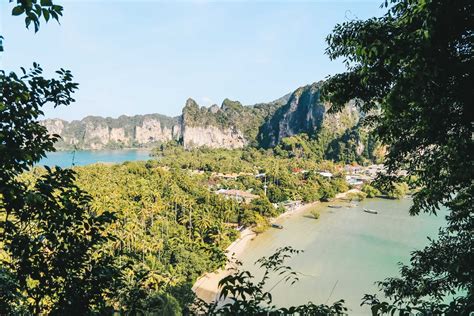 Hiking To Railay Viewpoint And Lagoon In Thailand The Wanderblogger
