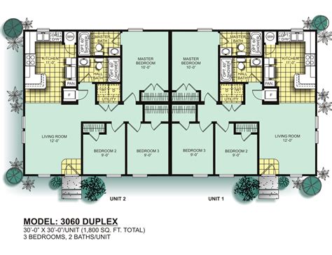 Floor Plans Modular Duplex Homes Modern House Modern House