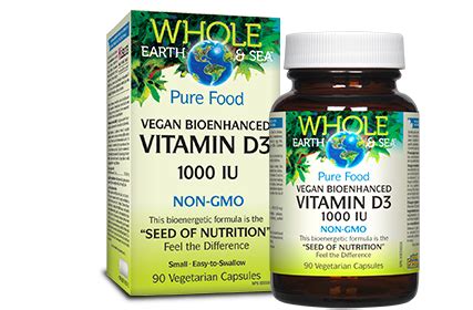 Its packed with an enormous amount of antioxidants, potassium, vitamin c, iron, vitamin b1 and a number of other immune boosting supplement. Whole Earth & Sea Vegan Vitamin D3 1000 IU 90 Capsules ...
