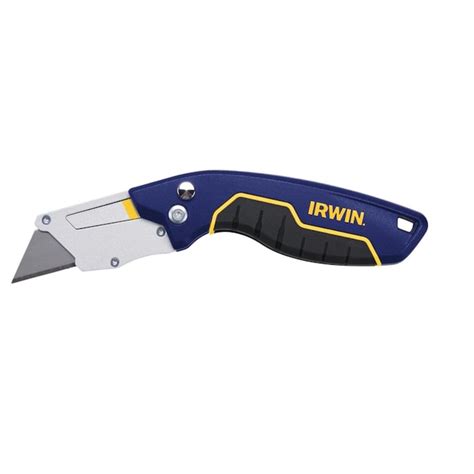 Irwin Pro Flip 3 Blade Folding Utility Knife With On Tool Blade Storage