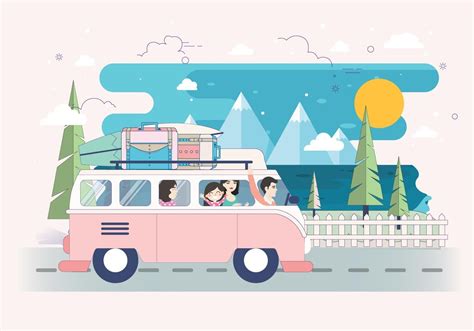 Download Family Vacation Vol 2 Vector | Vector art design, Vector art, Vector free