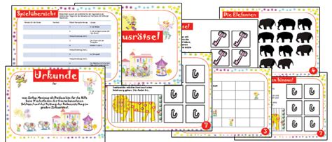Fehlerbild für kinder zum ausdrucken mit lösung. Zirkus | Kindergeburtstag