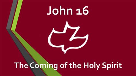 The Coming Of The Holy Spirit Youtube