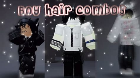 Roblox Boy Hair Combos Tiktok Compilation Youtube