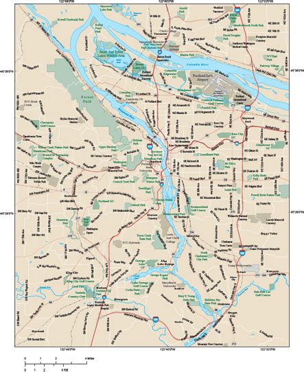 Portland Metro Area Wall Map By Map Resources MapSales