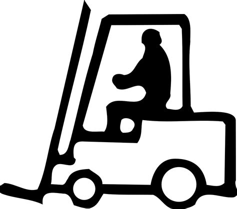 Fork Lift Truck Machine Forklift Free Vector Graphic On Pixabay