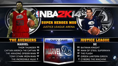 Sellers must show their price either in the title or in the body of their posts. NBA 2K14 Superheroes Mod: Justice League vs. The Avengers ...