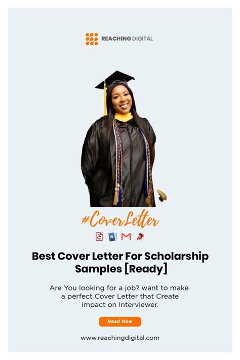 7 Best Cover Letter For Scholarship Samples Ready