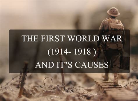 The First World War 1914 1918 History Gce O Level