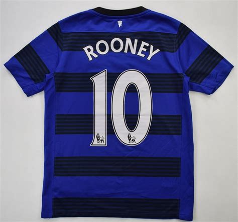 2011 12 Manchester United Rooney Shirt L Boys Football Soccer
