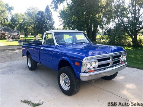 1971 Chevrolet K20 4x4 0 Blue Truck 8 Cyl 4 Spd Classic Chevrolet