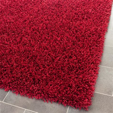 Safavieh Monterey Solid Rug 3 X 5 Polyester Red Sg851r 3 Rona