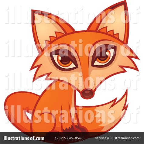 Fox Clipart #1083447 - Illustration by John Schwegel