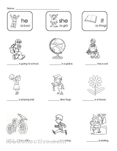 Students will practice finding and recognizing the sight word, write it, trace it, read it, and cut and paste the letters to make it. 13 Best Images of Kindergarten School Worksheets - Kindergarten Cut and Paste Language Arts ...