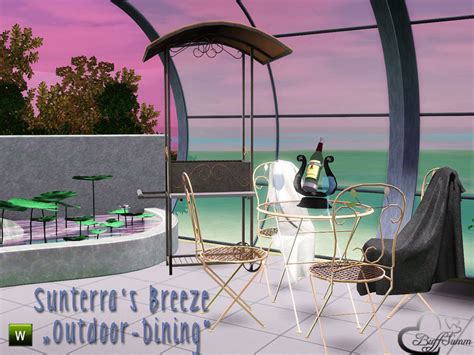 The Sims Resource Sunterras Breeze Outdoor Dining