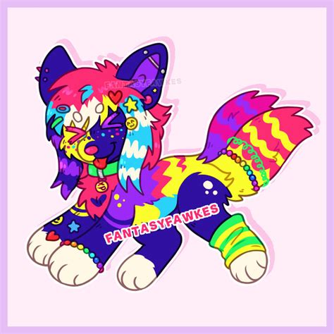 Sparkledog Adopt Closed By Fantasyfawkes On Deviantart