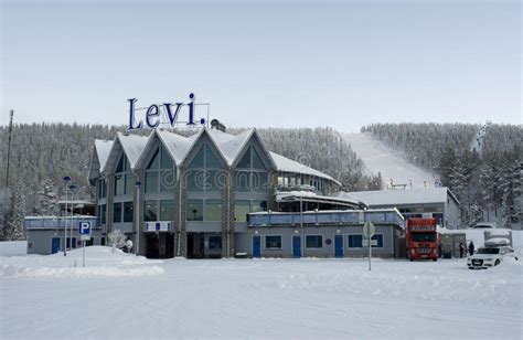 Levi Ski Resort Lapland Finland Editorial Photography Image Of