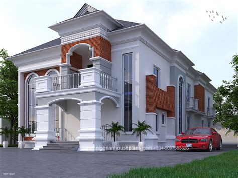 5 Bedroom Duplex Ref 5027 Nigerian House Plans