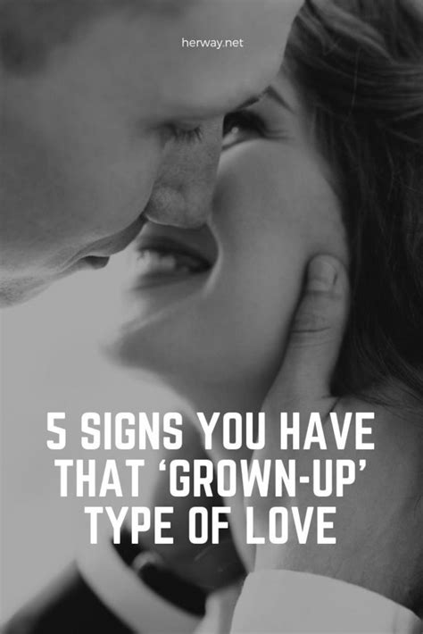 5 signs you have that ‘grown up type of love