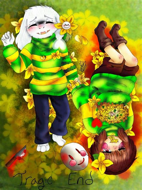 Chara And Asriel Undertale Amino